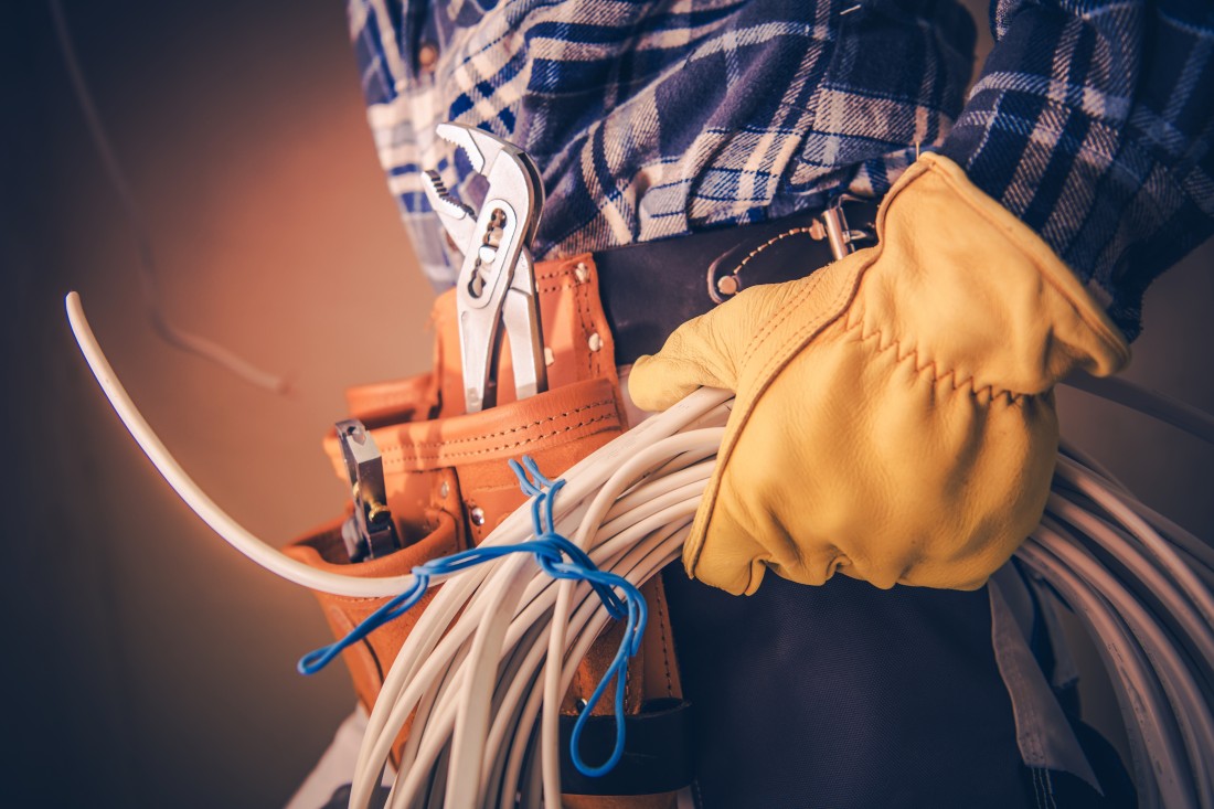 Photo of electrician's equipment