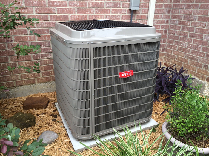 Photo of a Bryant AC unit